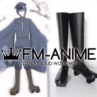 Vocaloid Kaito Senbonzakura Black Cosplay Shoes Boots