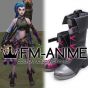 Arcane: League of Legends Jinx Modelo 3D Game Version Cosplay Shoes Boots