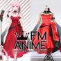 Virtual YouTuber Vtuber Hololive Mori Calliope Red Gown Cosplay Costume
