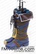 Arcane: League of Legends VI Blue Version Cosplay Shoes Boots