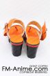 Genshin Impact Yae Miko Orange Cosplay Shoes
