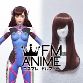 Cap Anime DVA D.Va Game Cosplay Wig Costume Track 0001 