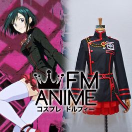capturar terciopelo Aleta FM-Anime – D.Gray-man Hallow Lenalee Lee The Black Order Red & Black  Military Uniform Cosplay Costume