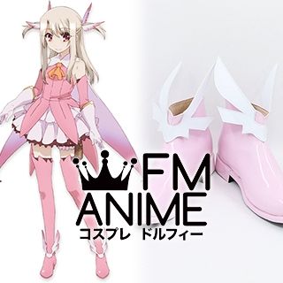 Fate/kaleid liner PRISMA☆ILLYA Illyasviel von Einzbern Magical Girl Form (Ruby) Cosplay Shoes Boots