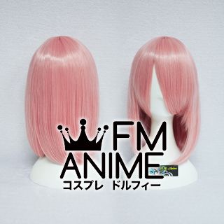 45cm Pageboy Mixed Smoky Pink Cosplay Wig
