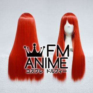 60cm Straight Red Cosplay Wig
