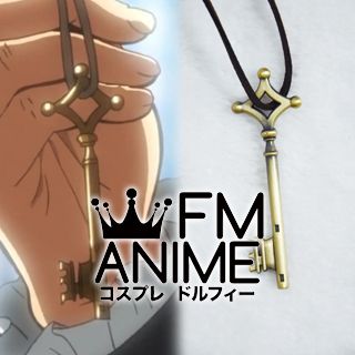 Attack on Titan Eren Yeager Necklace Metal Key Cosplay Accessories Props