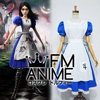 Alice: Madness Returns Alice Classic Dress Cosplay Costume
