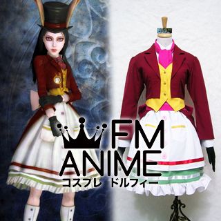 Alice: Madness Returns Alice Late But Lucky Cosplay Costume