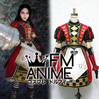 Alice: Madness Returns Alice Royal Cosplay Costume