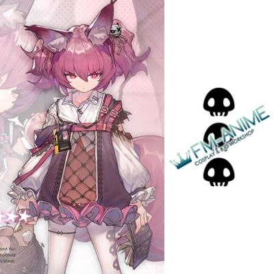 Arknights Shamare Cosplay Temporary Tattoo Stickers