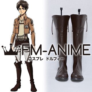 Attack on Titan Corps Military Uniform Cosplay Shoes Boots