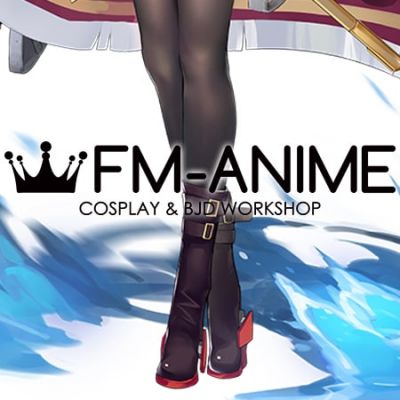 Azur Lane King George V Cosplay Shoes Boots