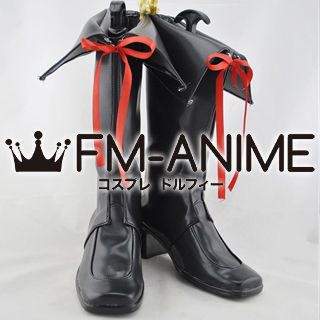 AKB0048 Cosplay Shoes Boots (Black)