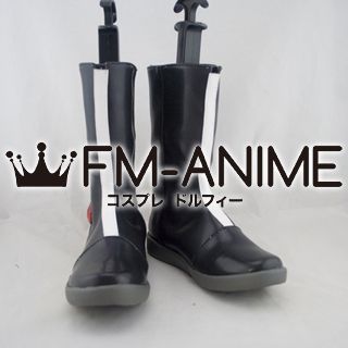 Guilty Crown Inori Yuzuriha Cosplay Shoes Boots (Funeral Parlor Costume)