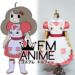 Bee and Puppycat Bee Pink Dress Cosplay Costume