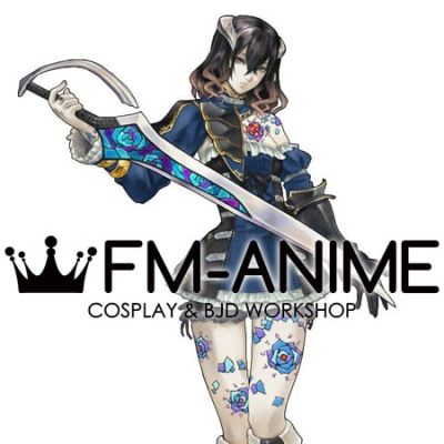 Bloodstained: Ritual of the Night Miriam Cosplay Temporary Tattoo Stickers