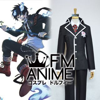 Blue Exorcist Rin Okumura True Cross Academy Uniform Cosplay Costume
