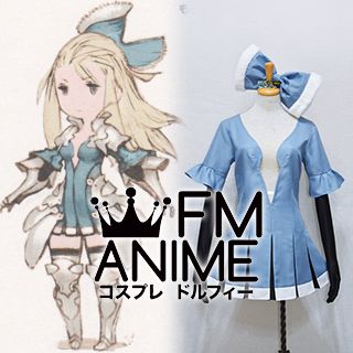 Bravely Second: End Layer Edea Lee Dress Cosplay Costume