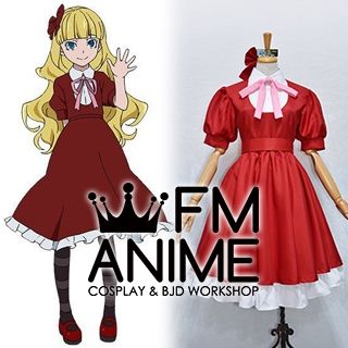 Bungo Stray Dogs Elise Red Dress Cosplay Costume