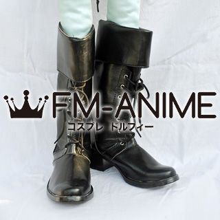 AKB48 River (song) Cosplay Shoes Boots (Black)