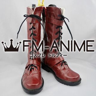 Tiger & Bunny Barnaby Brooks Jr. / Bunny Cosplay Shoes Boots (Dark Red)