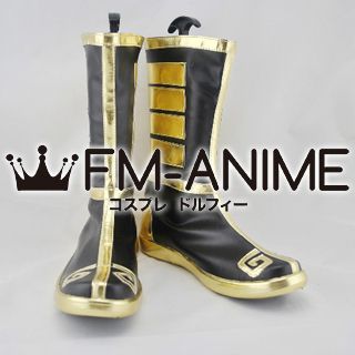 League of Legends Yellow Jacket Shen Skin Cosplay Shoes Boots