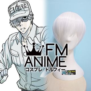 Cells at Work! White Blood Cell U-1146 Neutrophil Cosplay Wig