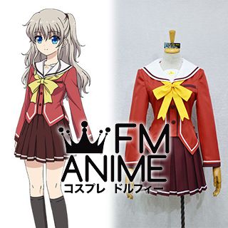 Charlotte (anime) Nao Tomori / Yusa Nishimori Uniform Cosplay Costume