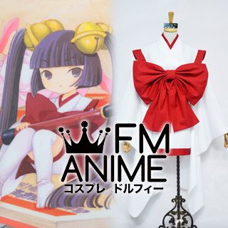 Chobits Kotoko Kimono Cosplay Costume (With Headdress Bell)