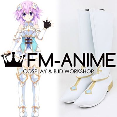 Cyberdimension Neptunia: 4 Goddesses Online Neptune the Paladin Cosplay Shoes Boots