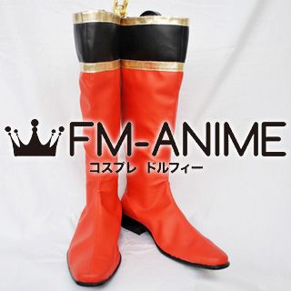 Super Sentai Series Mahou Sentai Magiranger Kai Ozu / Magired Cosplay Shoes Boots
