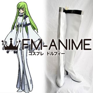 Code Geass: Lelouch of the Rebellion C.C. Cosplay Shoes Boots