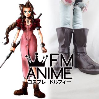 Final Fantasy VII Aerith Cosplay Shoes Boots