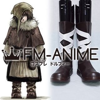 Dark Souls 2 Emerald Herald Child Cosplay Shoes Boots
