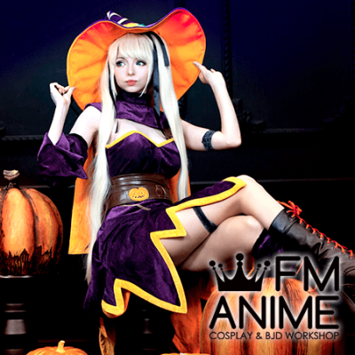 Dead or Alive 5 Ultimate Marie Rose Halloween 2014 Set DLC Cosplay Costume