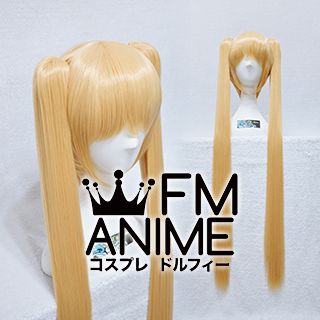 Long Length Clips on Straight Prince Gold Cosplay Wig (100cm)