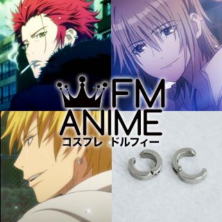 K Project (anime) Mikoto Suoh / Tatara Totsuka / Kuroko's Basketball Ryota Kise Earrings Cosplay Accessories