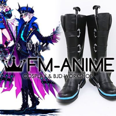 Elsword Ciel Catastrophe Abysser Cosplay Shoes Boots