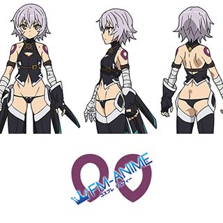 Fate/Apocrypha Assassin of Black Cosplay Tattoo Stickers