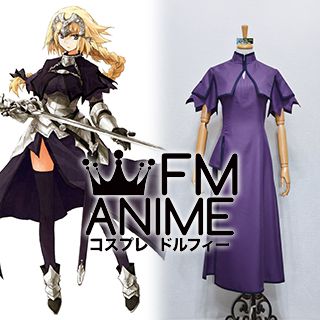 Fate/Apocrypha Fate/Grand Order Jeanne d'Arc Cosplay Costume (Purple Version)