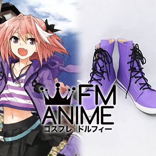 Fate/Apocrypha Rider of Black Astolfo Casual Cosplay Shoes Boots