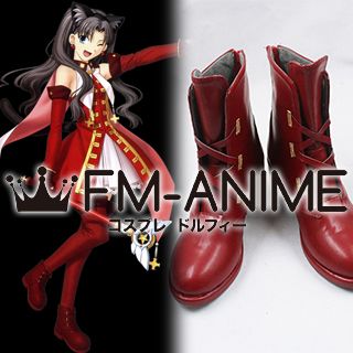 Fate/hollow ataraxia Rin Tohsaka Magical Girl Ver. Cosplay Shoes Boots