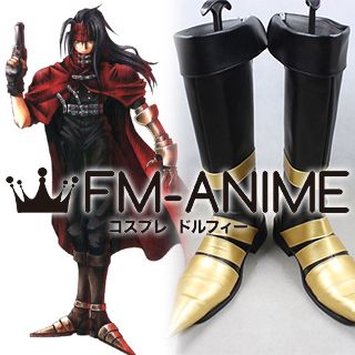 Final Fantasy VII Vincent Valentine Cosplay Shoes Boots
