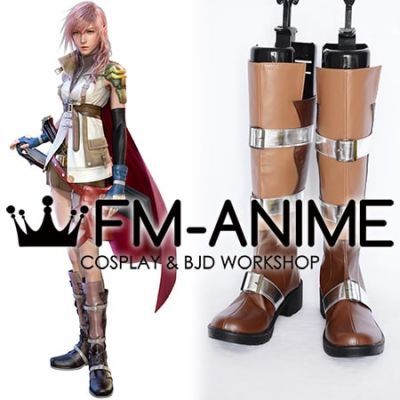 Final Fantasy XIII Lightning Cosplay Shoes Boots
