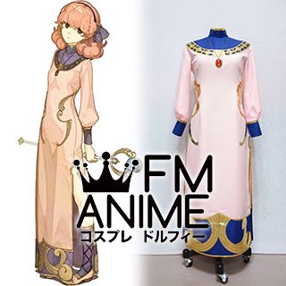 Fire Emblem Echoes: Shadows of Valentia Genny Pink Dress Cosplay Costume