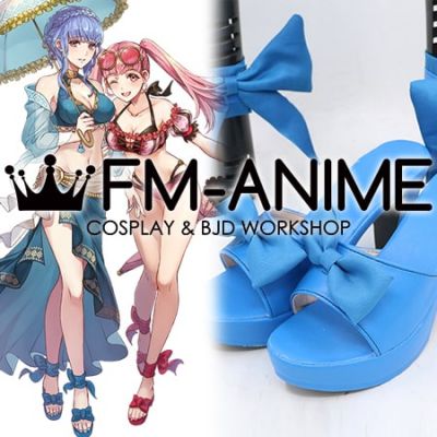 Fire Emblem Heroes Marianne Dear's Two-Piece Chunky Block Heel Cosplay Shoes