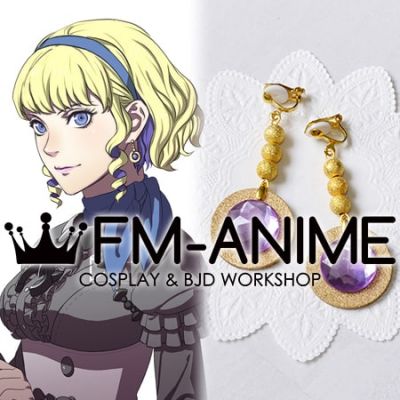 Fire Emblem: Three Houses Constance von Nuvelle Earrings Cosplay Accessories