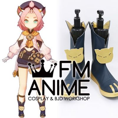 Genshin Impact Diona Cosplay Shoes Boots