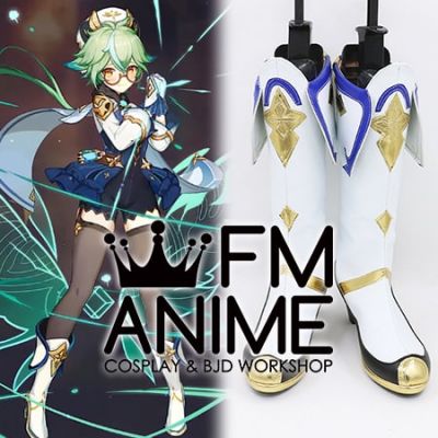 Genshin Impact Sucrose Cosplay Shoes Boots